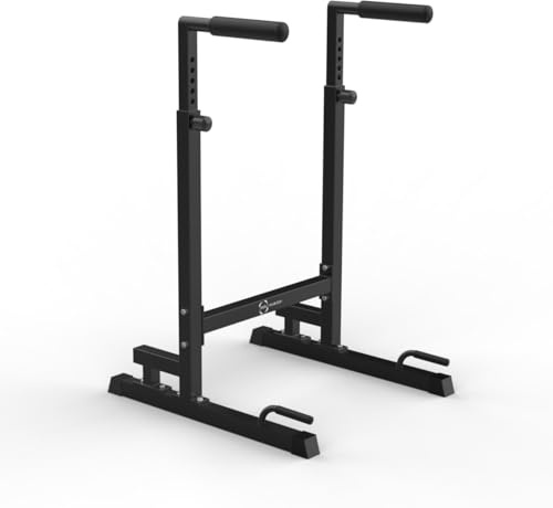 Body Revolution Parallettes, Dip Bars, Power Tower, Push Up Bars for Calisthenics, Strength Training and Gymnastics. For Home Gym Workouts and Commercial Use
