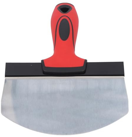 Scoop de Seau en Acier Inoxydable de 6 Pouces avec Poignée Ergonomique pour une Application Efficace en Plâtre et Mortier dans la Construction