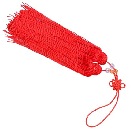 WWHJR Épées de Taiji élégantes en soie glacée - Décoration pour arts martiaux et spectacles dramatiques - Accessoire de Kung Fu - Épée de Tai Chi - Épée en soie glacée - Pompon de Tai Chi - Épée