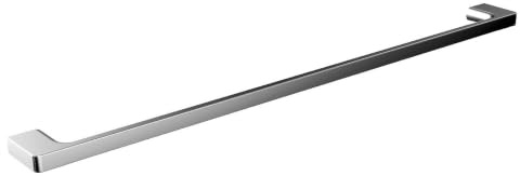 Emco Trend Badetuchhalter (Länge 800 mm, für Badezimmer, Handtuchstange für Badetuch) chrom, 026000181