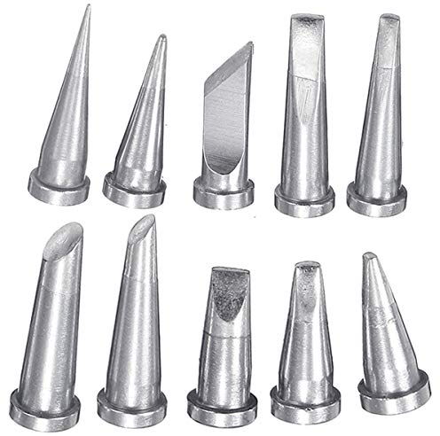 Werse 10Pcs Solder Iron Tips for Weller WSD81 WSP80 WD1000 WP80 LT Soldering Iron Tip