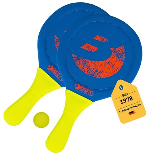 BEST SPORTING Neopren Beach-Ball-Set, gelb (gelb/blau)