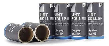 STERUN Lint Roller Sticky Refills Pack Of 6-360 Sheets For Quickly Removes Dust And Hair From Clothes, Cars, Pets Hair | Lint Roller For Clothes | Lint Remover | Lint Roller Refills