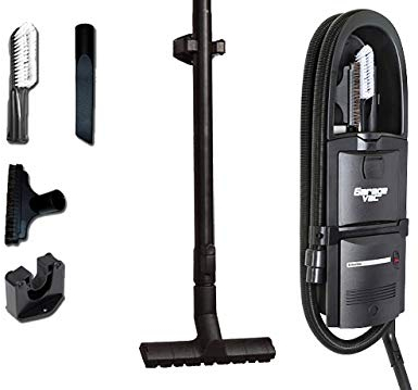 HouseVac Garage Vac HV-230V Aspirapolvere per garage Made in USA, tubo da 2,5 m a 12 m, serbatoio da 4 litri, 1300 Watt, 530 Air Watts, numerosi accessori, 6 anni di garanzia