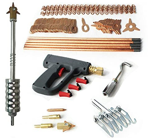 awolsrgiop Ausbeulwerkzeug Karosserie, 86tlg Auto Ausbeul Werkzeug Karosserie Dellen Entferner Kit Beulen Reparatur Set für Auto Kfz Dellen Spotter Reparatur Werkzeuge Satz