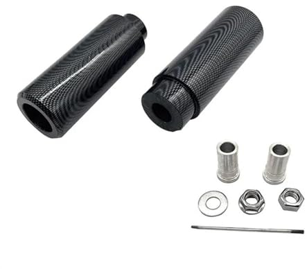 Frame Sliders Sturzschutz Motorrad Für Suzuki Für SV650 SV650S SV1000 SV1000S DL650 DL1000 SV 650 650S No Cut Rahmen Slider Pad Crash Fallen Schutz Teil Sturzpads Motorrad(Kohlenstoff)