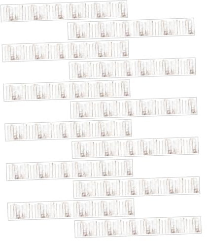 POPETPOP 12pcs Magnetic Strip for Notice Board Magnetic Board Borders Trim Classroom Decor