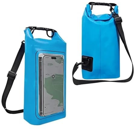 VNSMM sup zubehör 2L Surfbrett Kajak Lagerung Tasche Für Trekking Schwimmen Surfen Schlauchboot Taschen Sup Board Zubehör sup Tasche(Blue Swim Bag)