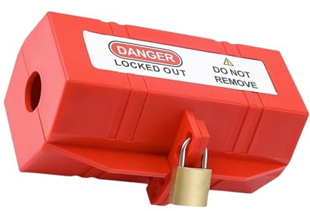 Dispositivo di blocco della spina Con Denominazione di blocco Plastica Tagout Spina di Blocco Elettrico Elettrico E Termostato Spina Elettrica Portatile Durevole