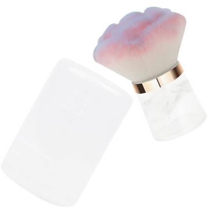 EPIGEIST Brosse À Poussière Pour Ongles En Forme De Fleur Brosse Nettoyante Pour Poudre Et Maquillage Outil De Dépoussiérage Doux Pour Manucure Usage Maison Et Salon 2.95X2.28X2.28In