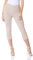 Roman Originals Cropped Trousers for Women UK Ladies Capri Leggings Summer Pants Short Crop Stretch 3/4 Length Three Quarter Pedal Pusher Clothes Elasticated Bengaline Cut Off - Stone - Size 12