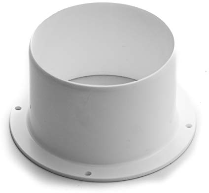Vent Systems Connettore per condotto di ventilazione diritto in plastica per sistema di ventilazione da 12,5 cm, per sistema di raffreddamento, riscaldamento, ventilazione e aria condizionata