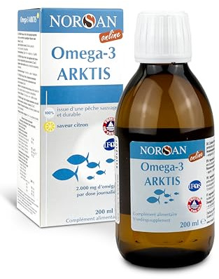 NORSAN Premium ARKTIS Omega-3 Öl - 1.500 mg Omega 3 hochdosiert - 200ml