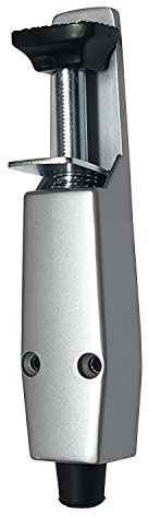 Pacific Doorware Kraftig fjäderbelastad steg ner tryck på dörrhållare/propp (aluminium)