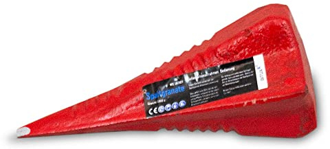 BITUXX® Spaltkeil Spaltgranate Holzspalter Spalter Spaltwerkzeug Keil Spaltkreuz1800gr (1x Spaltgranate)