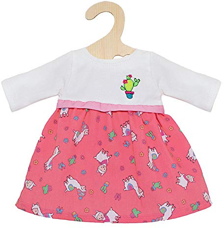 Heless 2924 - Kleid für Puppen im Alpaka Oskar Design, Größe 35 - 45 cm