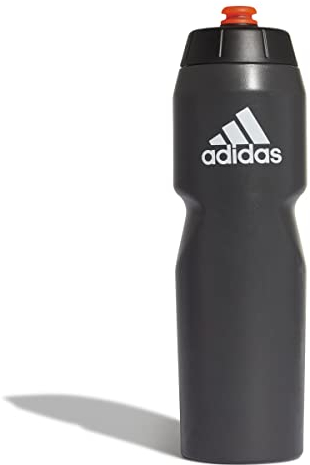 adidas Unisex Performance 750 ml Trinkflasche, Black/Black/Solar Red, One Size