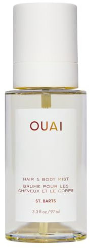 OUAI Hair & Body Mist - St. Barts - Vacay is Only a Spray a-OUAI - Use from Head to Toe - Notes of Dragon Fruit, Orange Blossom, Tuberose & Musk - 97ml