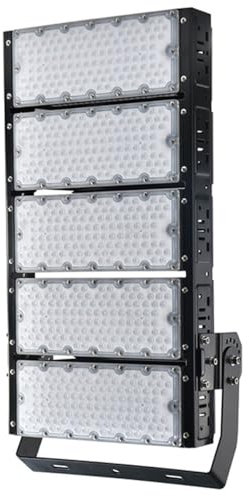 Projecteurs de stade à LED, 48 000 lm, lumières d'arène à LED super lumineuses, 85-305 V, IP66, étanche, lumière du jour 6 500 K, blanc 500 W, éclairage extérieur pour terrains de football, terrains d