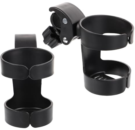WRITWAA 2piezas Portavasos Para Andador Portabotellas Para Andador De Portavasos Para Cochecito Organizador De Bebidas Para Adultos Mayores Uso Paseos Diarios