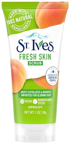 St. Ives färsk hud uppfriskande aprikos skrubb unisex, 28 ml