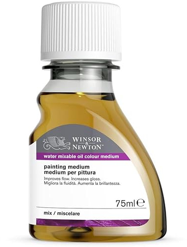 Artisan 75-ml-Leinsamenöl als Farbmedium, mit Wasser mischbar, von Winsor and Newton