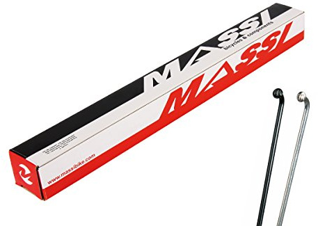 Massi Speichen Box 100 cm Edelstahl 300 x 2 schwarz