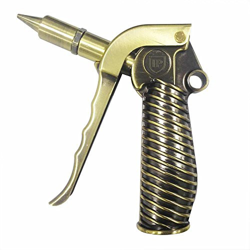 Interstate Pneumatics B610 3/8 Inch NPT Heavy Duty High Flow Rate Blow Gun - Copper Plated