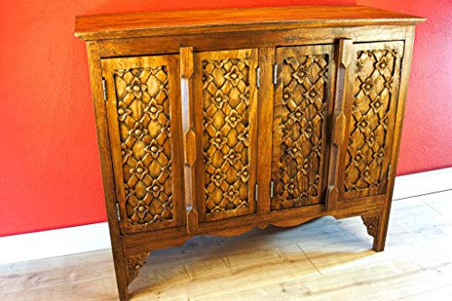 Kinaree Akazie Massivholz Sideboard, Kommode (BO SANG I, Kolonial)