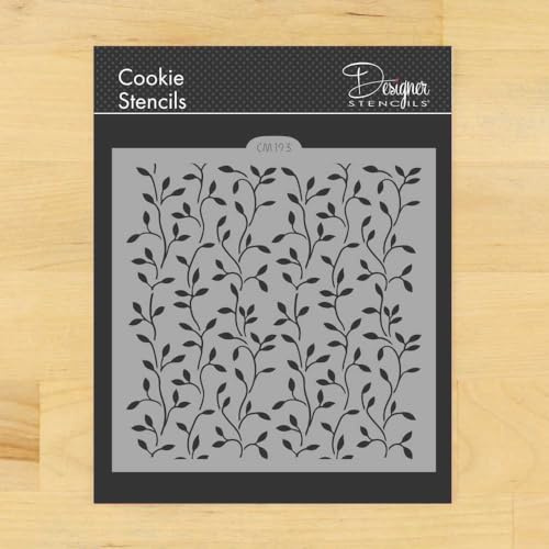Climbing Vine Cookie and Craft Stencil CM193 by Designer Stencils