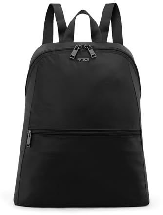 TUMI, Just In Case Faltbarer Rucksack, leichter, kompakter Reiserucksack, für eine Reisetasche, 39,4 x 31,2 x 11,4 cm, schwarz / gunmetal, Einheitsgröße | Leichter, kompakter Reiserucksack, für Reisen mit einer Tasche, 39,4 x 31,2 x 11,4 cm