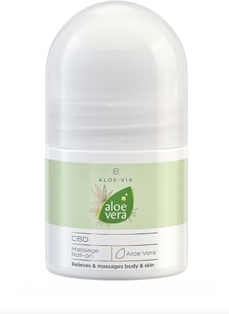 LR Aloe Vera CBD Massage-Roll-on mit Bio-Kurkuma-Extrakt und Weihrauch, 50ml