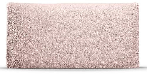 MG Design Polsterpaneel 30 x 60 cm in Rosa – 3D Wandkissen fürs Bettkopfteil & Wanddeko, ohne Bohren, geräuschmindernd, markante Textur, robust & leicht zu reinigen