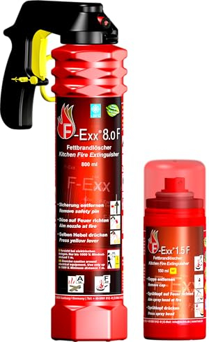 F-Exx® Schaum-Feuerlöscher Sparpaket 1x F-Exx® 8.0 F, 1x F-Exx® 1.5 F
