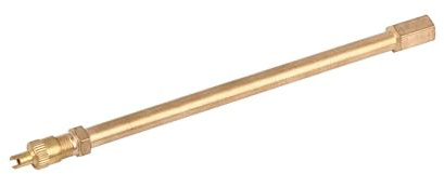 Hihaha 6.3 Straight Tyre Valve Stem Extension Rod Metal Adapter for Car Durable Material