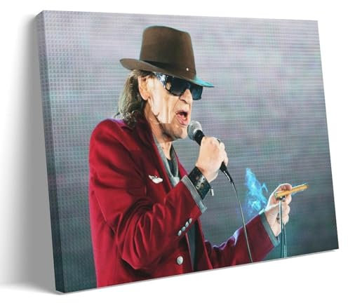 LaFegoude Udo Lindenberg ART Poster Dekorative Malerei Leinwand Wandkunst Wohnzimmer Poster Schlafzimmer Malerei,Wandkunst Bilddruck Moderne Familienzimmer Dekor 20x30inch(50x75cm)
