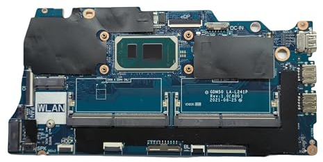 Sostituzione della scheda madre del computer portatile GDM50 LA-L241P per Dell Vostro 15 3510 System Board i5-1135G7 Processore 08W07R 8W07R
