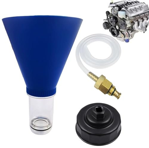 Juego de Embudos Automotrices Accesorios De Llave Para Filtro Y Herramienta