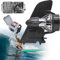 YXFAZPP Pinna elettrica a Batteria 24V, Paddle Board Push Motor SUP Surf Kayak, elica elettrica per Pinne da Surf con Telecomando, Kit tavola da Surf Portatile a Getto 3-6 km/h