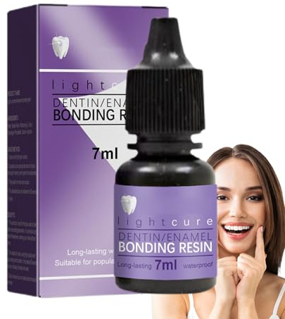 Zähne Edelsteine, Mild Aushärtender Zahn Strass Zahn Dekoration Kleber, 7 Ml Zahnschmuck-Kleber Für Heimwerker, Verfestigung Von Zahn-Strasssteinen, UV-Lichthärtung