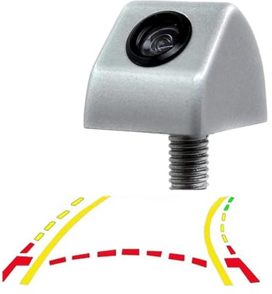 Cámara trasera para coche, trayectoria dinámica inteligente, guía de movimiento, línea de aparcamiento, visión trasera, cámara de retroceso, para monitor de DVD, cámara de visión trasera impermeable