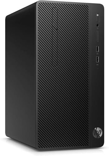 HP 285 G3 Tower Workstation PC de Bureau, Core AMD R5-2400, 8 Go RAM, 256 Go SSD, US QWERTY Clavier, Win11 Pro (Renouvelé)