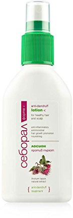 Naturlig kardborre extrakt spray anti-mjälllotion för friskt hår och hårbotten, kapacitet: 150 ml