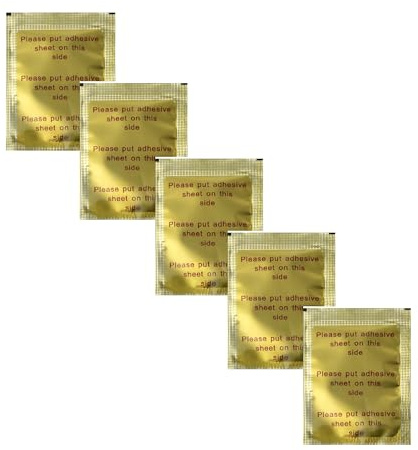 500 Vitalpflaster ZweiohrkerZen® Gold mit hochwertigen natürlichen Inhaltsstoffen mit Turmalin inkl Pflaster und Pads