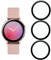 [3 Stück] KELOLIN Schutzfolie kompatibel mit Samsung Galaxy Watch Active 2 40mm,3D Gebogene Kanten,Kratzfest,HD Bruchsicherer Flexibler Displayschutzfolie für Samsung Galaxy Watch Active 2 40mm