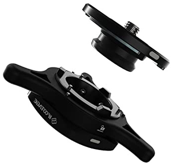 IFOOTAGE Q1S Seastar System, Quick Release Kamera Stativ Schnellwechselplatte,1/4 '' & 3/8 '' Automatisierungsschraube QR-Platte, Stabile Basis für Einbeinstativ, Schieber
