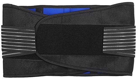 Bendaggio Dorsale Lavabile in Lavatrice, Cintura di Sostegno per la Schiena per Alleviare il Dolore, Cintura Renale Antisudore per Un'efficace Stabilizzazione della Schiena, Rifinitore in Vita (l)