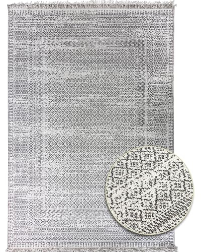 Primaflor Outdoor-Teppich in Sisal Look - Tweed, Vintage, 115x170cm, Wasserfester, Farbechter, Flachgewebter Teppich für Innen und Außen, Teppich für Balkon und Terrasse, Öko-Tex Zertifiziert