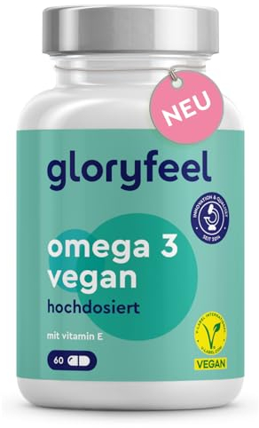Omega 3 vegan Algenöl (life's® OMEGA) - 2000mg hochdosiert: 600mg DHA + 300mg EPA - Markenrohstoff in Triglycerid-Form - Plus Vitamin E - Nachhaltiger Algenanbau - 100% Laborgeprüft