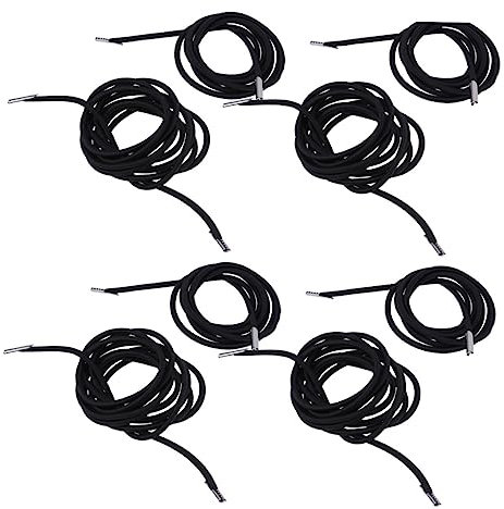 Mikinona 8stücke Seil Für Chaiselongue Gummiseil Elastische Schnur Chaiselongueschnur Stretchseil Gummiband Schwarz Kaffee Langes Seil Kurzes